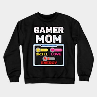 Video Mom Gaming Girl Birthday Crewneck Sweatshirt